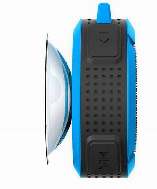 Waterproof Wireless Bluetooth Mini Speaker Shower Car Suction Handsfree ...