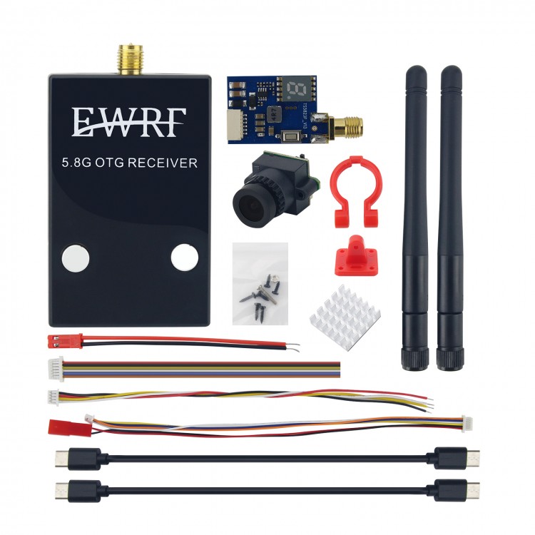 Video Transmitter Receiver TX RX Set 600mW FPV VTX + EWRF 5.8G OTG ...