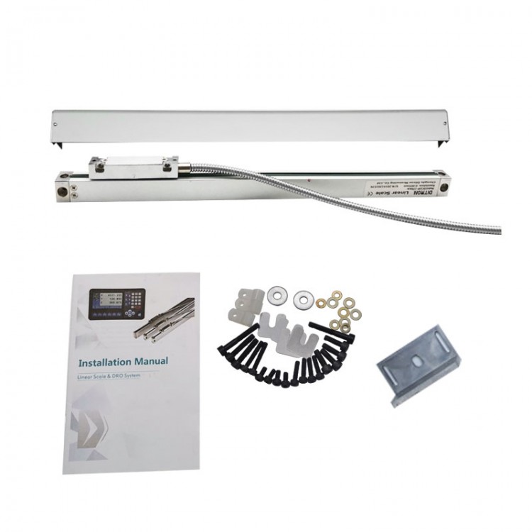 DC10F Slim Version 0.005mm 101mm-200mm Digital Optical Linear Scale ...