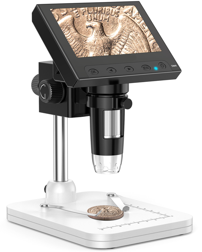 DM4 1000X 720P Portable Digital Microscope 4.3