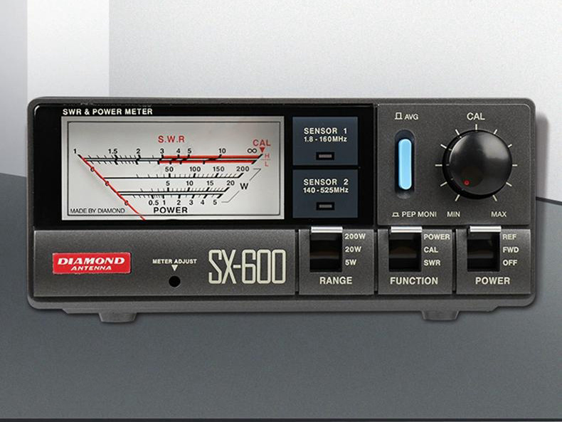 TZT SX-600 SWR Power Meter UV Dual Band Shortwave 5W 50W 200W